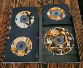 Panzer Dragoon Saga Sega Saturn RARE ☆☆READ DESCRIPTION☆☆ Discs Are Mint!!