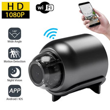 1080P HD Mini Camera WiFi Wireless Night Vision Home Kid Pet Safety Monitoring..
