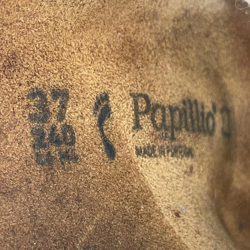 Birkenstock Papillio Dorothy Birko Flor Wedge Sandal African Wax Women’s 6 N - Image 3 of 4