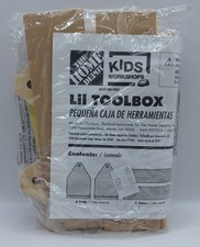 The Home Depot Lil Toolbox Kids Workshop NEW/SEALED
