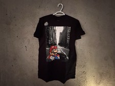 *BRAND NEW* Nintendo World NY T-Shirt SIZE M - Super Mario Streets of NY - BLACK