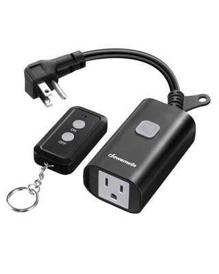 DEWENWILS Outdoor Remote Control Outlet,100FT Control Range,15A Wireless Remote
