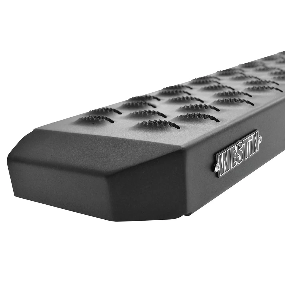 Westin Grate Steps Black Running Boards Set 90" for Chevrolet Ford GMC Toyota Foto 4 de 4