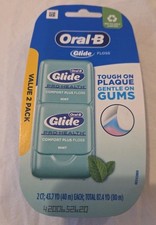2 Pack Oral B Glide Pro Health Comfort Plus Floss Mint 87.4 YD ORIGINAL New