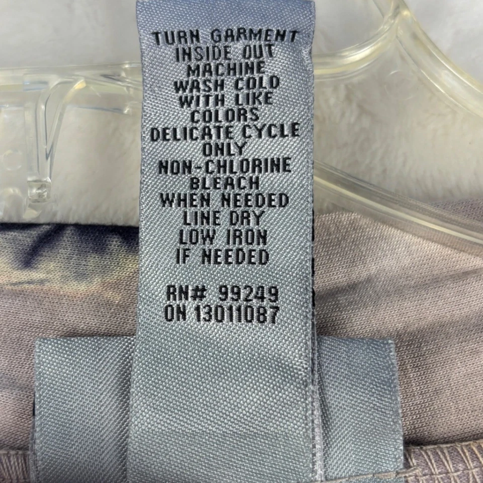 Cardigã Catherines Tie Dye Kimono Espanador Laranja Cinza Preto 4X - Imagem 4 de 4