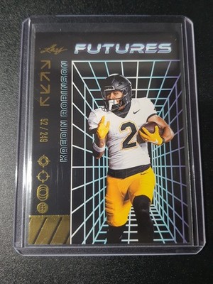 Kaedin Robinson - Leaf Futures 2024 - App State Mountaineers - Gold - /249