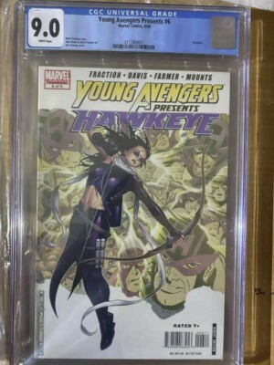 Young Avengers Presents Hawkeye (1st  App Kate Bishop As Hawkeye) CGC 9.0