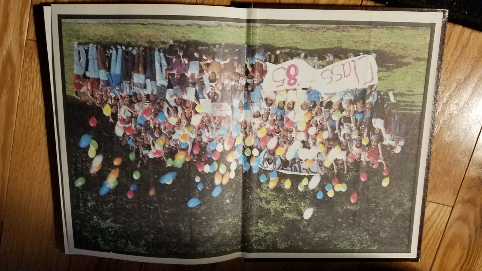 1985 Tiverton High School, Tiverton,  Rhode Island Yearbook with related pencils