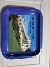 Vintage Mackinac Island Hotel Mini Tin Tray 8 1/4 x 6 1/2 Inch