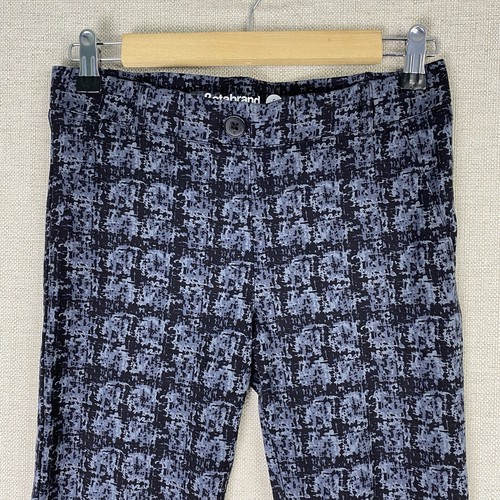 Betabrand Pants Womens S Petite Black Gray Pattern Stretch Pull On Career Yoga - Picture 2 of 7