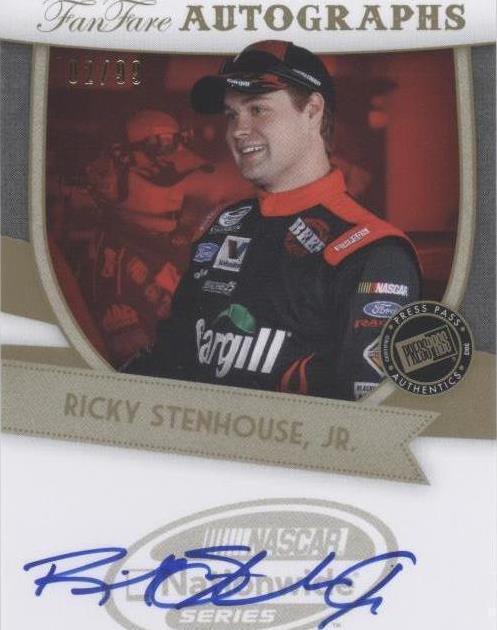 2012 Press Pass Fanfare - Ricky Stenhouse Jr. #FF-RS2 - 1 of 1