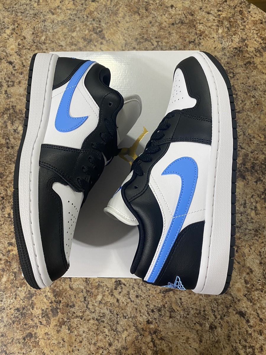 Nike Air Jordan 1 Low Black University Blue White (W) DC0774