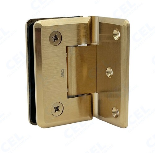 CP1N044, Wall Mount Offset Back Plate Hinge for 3/8' to 1/2' glass Shower Door - Picture 26 of 30