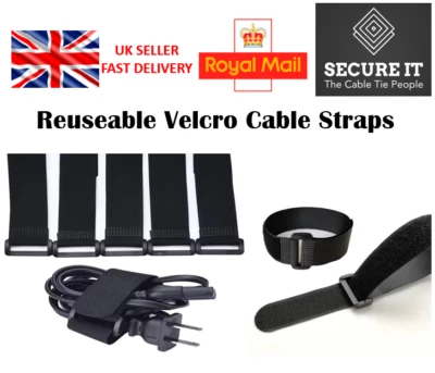 VELCRO® Strapping Cable Ties with Buckle Band Luggage Strap