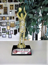BASKETBALL TROPHY YOUTH TROPHIES FREE LETTERING ECONOMY 5 1/2 MALE/FEMALE