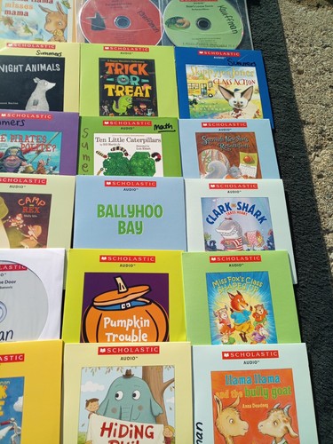 Large Lot 39 Scholastic Audio CDs Nice Cnd Fun Books! No Duplicates - Picture 4 of 6