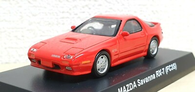 Kyosho 1/64 MAZDA SAVANNA RX-7 FC3S RED diecast car model | eBay