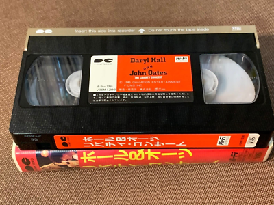 DARYL HALL & JOHN OATES The Liberty Concert JAPAN VHS VIDEO