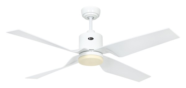 Led Deckenventilator Mit Fernbedienung Eco Dynamix Weiss Energiespar LüFter-image