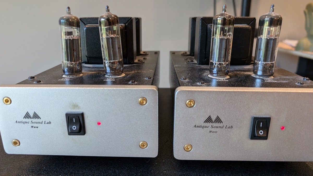 Antique Sound Lab Wave AV-8 Pair Mono Tube Amps | eBay