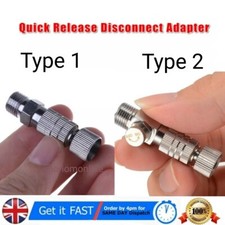 Airbrush Air Hose Quick Release 1/8" BSP Adaptor Fitting Coupling Connector