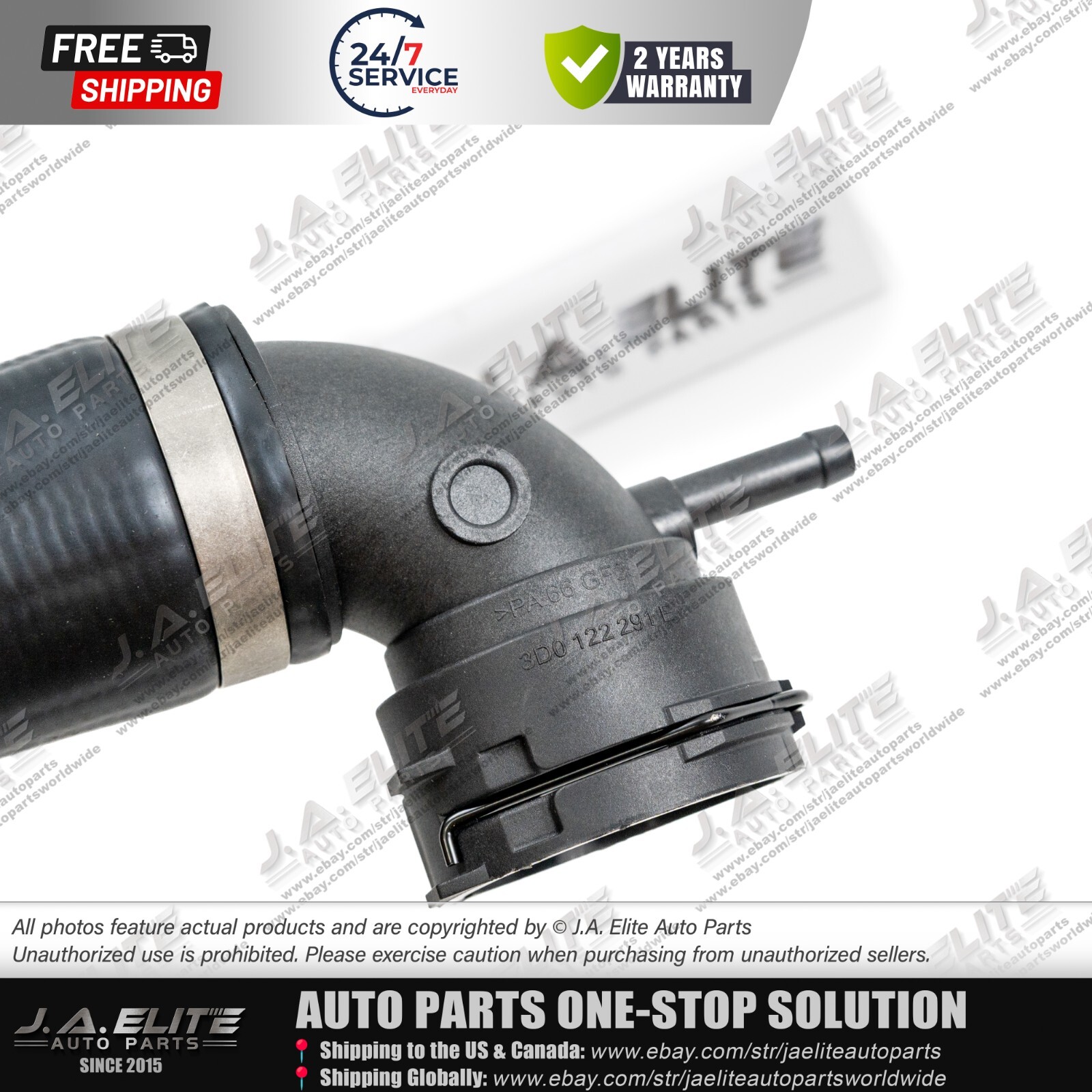 Coolant Hose, Water Pipe with Small Pipe for Bentley Continental Flying Spur GTC