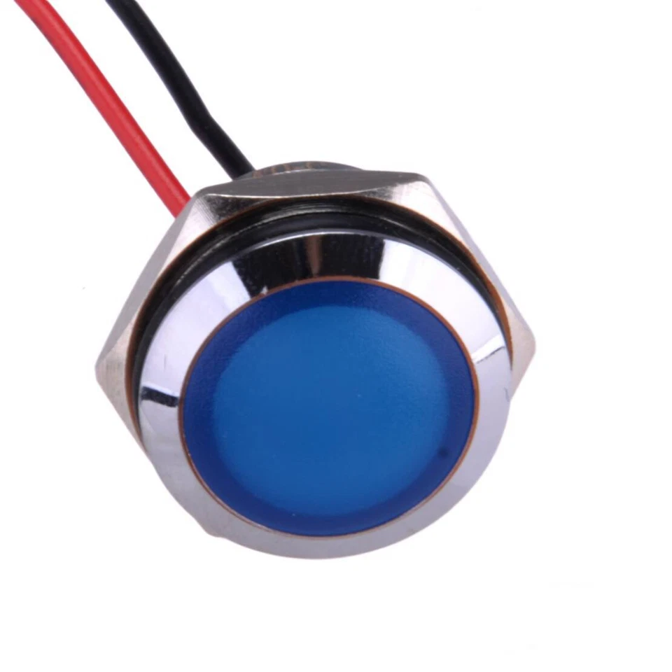 Светодиодный индикатор пилот света подходит для Yamaha RT1 TY250 DT1 CT2 DT3 CT1 1969-1976 CV - Изображение 2 из 3