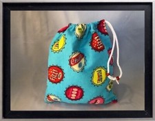 Gymnastics Leotard Grip Bags / Vintage Bottle Caps Gymnast Birthday Goody Bag