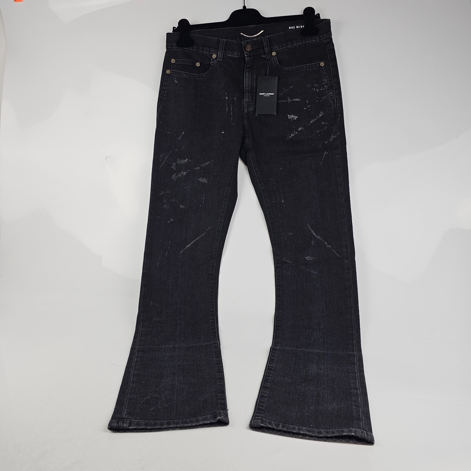 Jeans neri SAINT LAURENT taglia 29 nuovi