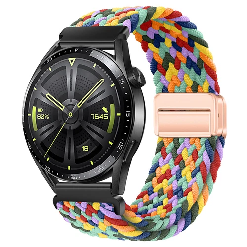 Correa de reloj de pulsera magnética de nailon trenzado de 18 mm 20 mm 22 mm correa de liberación rápida - Imagen 5 de 169