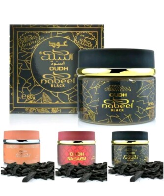 Oudh Nabeel Zaafaran Burning Bakhoor Oud Naseam Touch Me Duft Duft 3er Pack