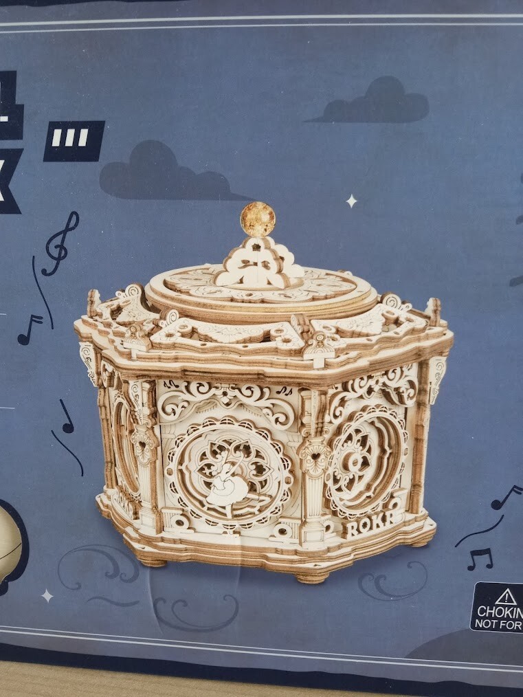 ROKR Mechanical Music Box Secret Garden - Never Built - Missing Piece(s)