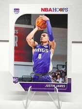 2019-20 Panini NBA Hoops Basketball #244 Justin James RC Sacramento Kings