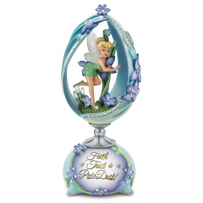 Disney Tinker Bell Faith Trust and Pixie Dust Fabergé-Style Figurine NEW