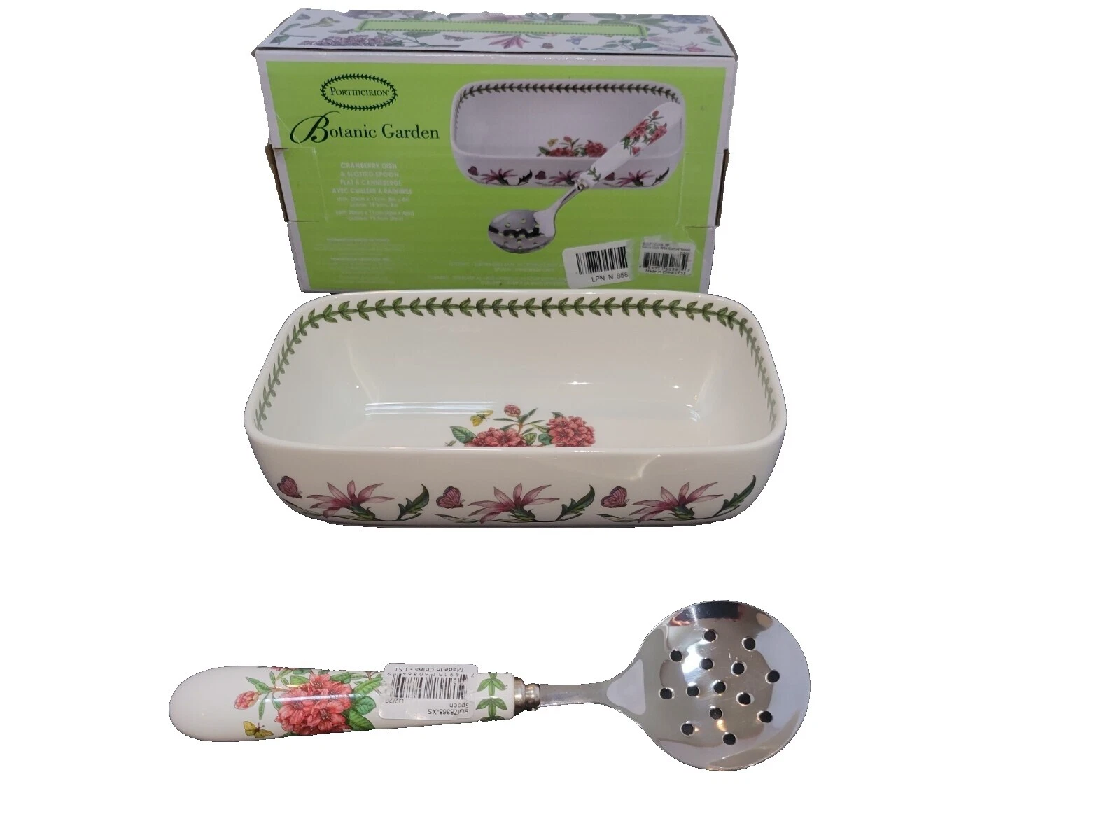 Vajilla de porcelana blanca Portmeirion cuencos