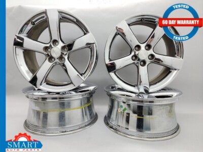 Pontiac Solstice Wheel Rim 5 Spoke Chrome Set of 4 18X8JX55 06-09 OEM