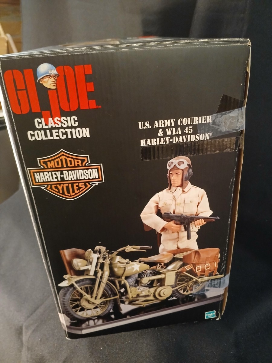 GI Joe Classic Collection U.S. Army & Courier WLA 45 Harley