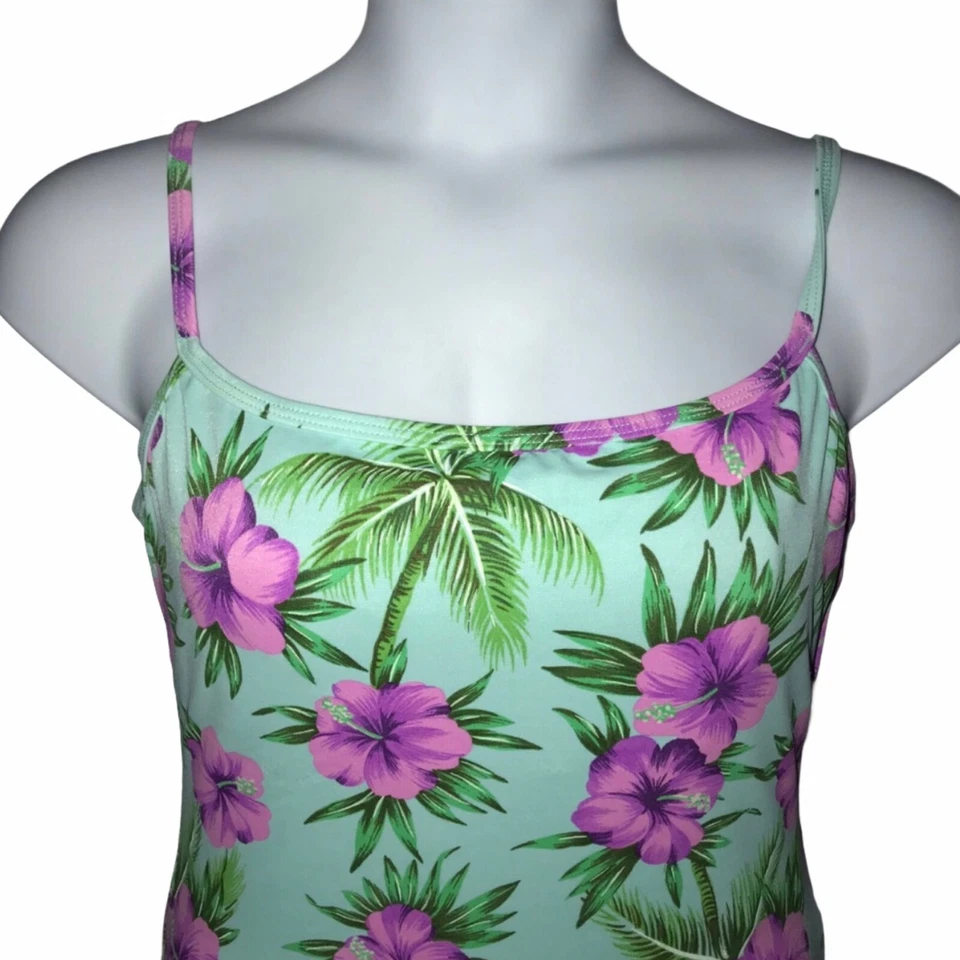 Nuevo con etiquetas Traje de baño Leilani Hawaiano Floral Plumeria Vacaciones Playa Una Pieza 16 Foto 2 de 4