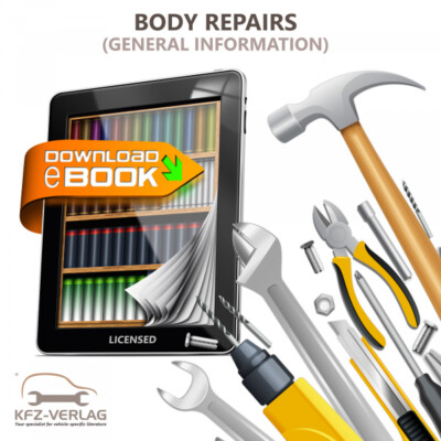 Audi A3 type 8V 2012-2020 general information body repairs workshop manual pdf