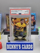 2019 Panini Certified Mirror Gold Foil 87/399 PSA Gem Mint 10 RC Devin Bush II