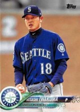 2018 Topps Series 1 Hisashi Iwakuma #348 Baseball DNA GAMES