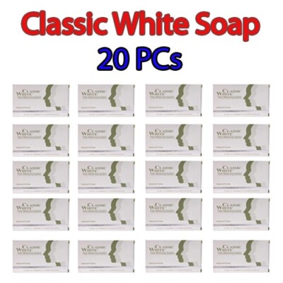 CLASSIC WHITE TWIN WHITENING SOAP beauty Fairer Complexion Whiting Soap (PCS20)