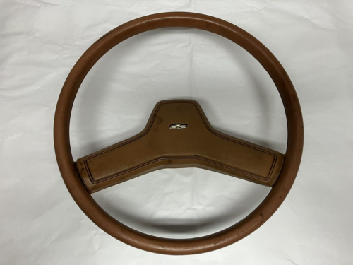 77-90 Chevrolet Caprice El Camino Malibu Monte Carlo Tan Steering Wheel USED - Afbeelding 1 van 4