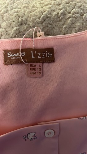 Sanrio Hello Kitty Shirt Top Blouse - Picture 5 of 6