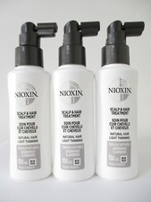 Nioxin System 1 Scalp  Hair Treatment 3.38 oz unboxed 3 Pack