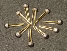 Qty 10: Vintage 2N4970 Transistor FuzZ Gold Leads 1974 Silicon NPN NOS Xlnt!