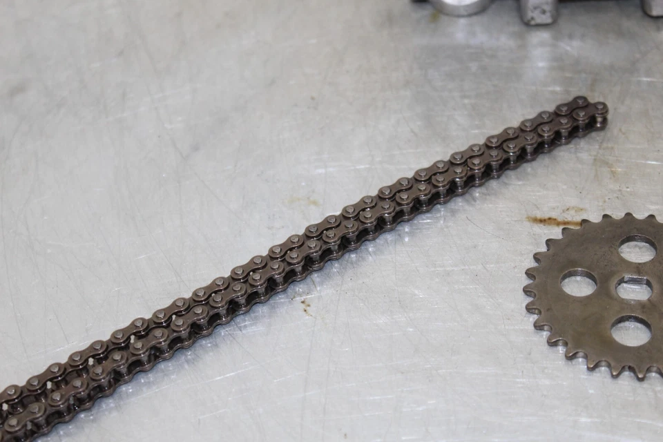 Suzuki GSXR750 GSXR600 GSXR 600 750 2006 2007 OEM BOMBA DE ACEITE LOTE DE CADENA DE ENGRANAJES Foto 3 de 4