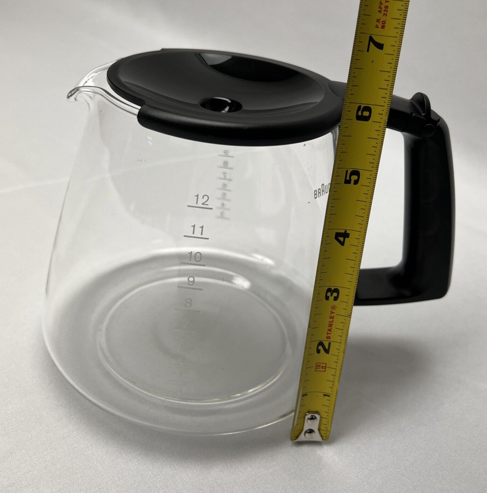 Braun Coffee Maker Replacement Carafe 12 Cup Glass OEM eBay