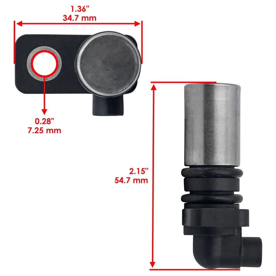 Sensor de posición de manivela Caltric para Polaris Ranger XP 800 2012 / 2410720 Foto 2 de 4