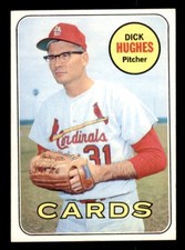 1969 Topps Baseball #39 Dick Hughes NM/MT *e6